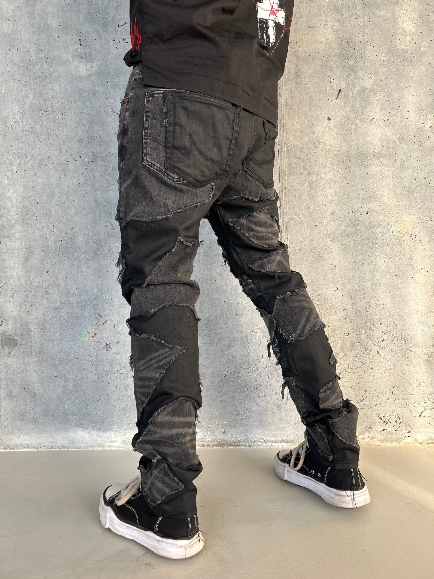 11DARK UPCYCLE ASH PANTS