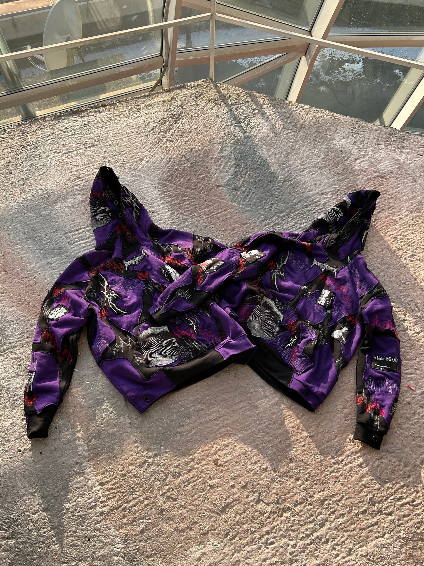 111PURPLE HOODIE