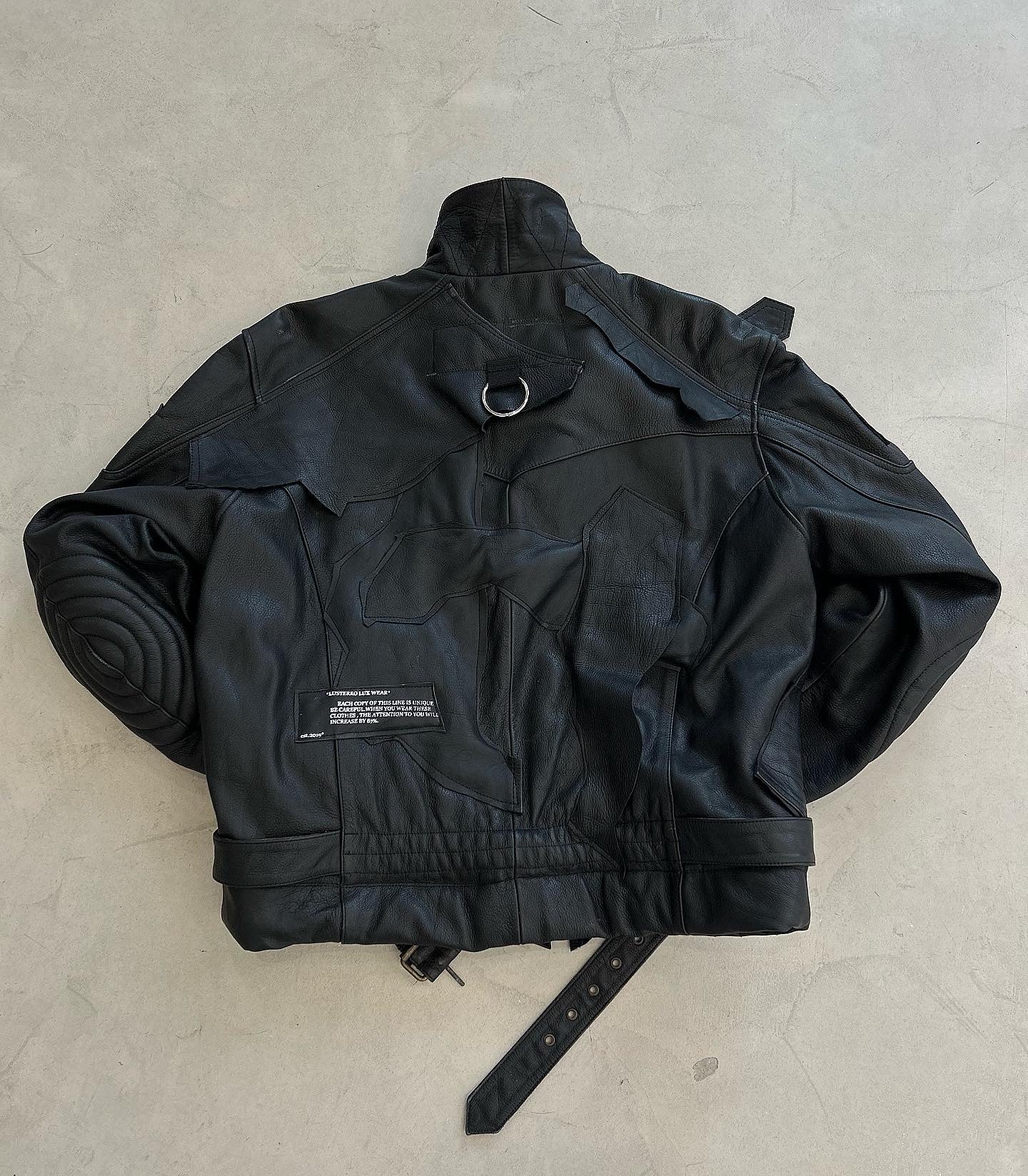 11RACER HARD LEATHER JACKET