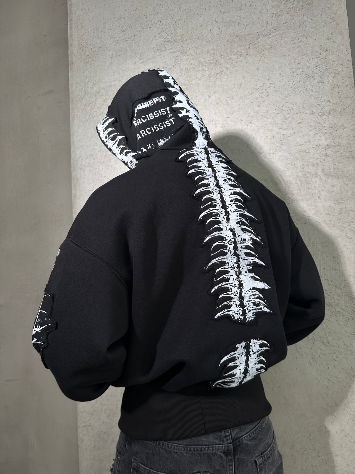/MARROW DARK ZIP HOODIE