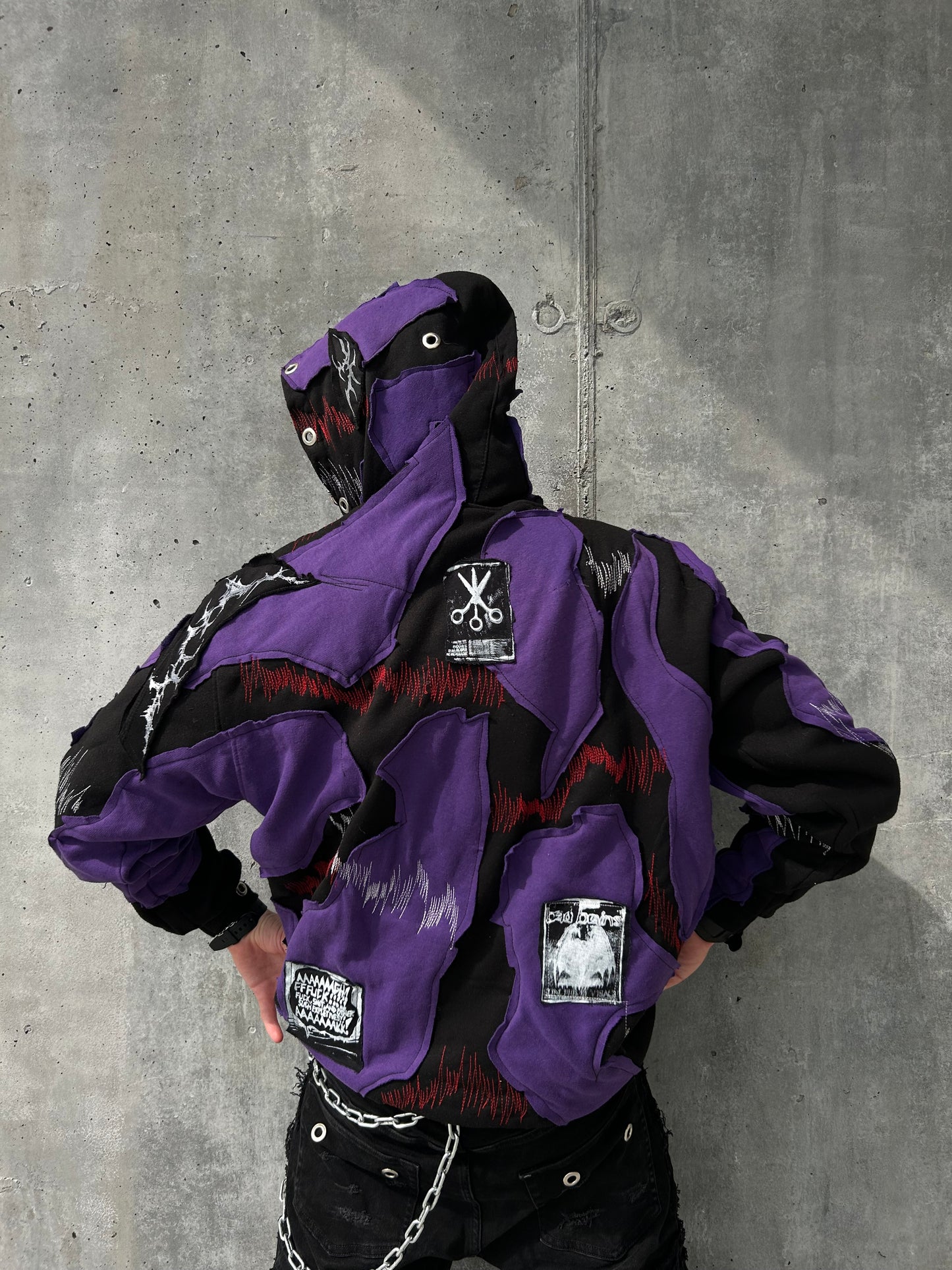 0001PURPLE HOODIE
