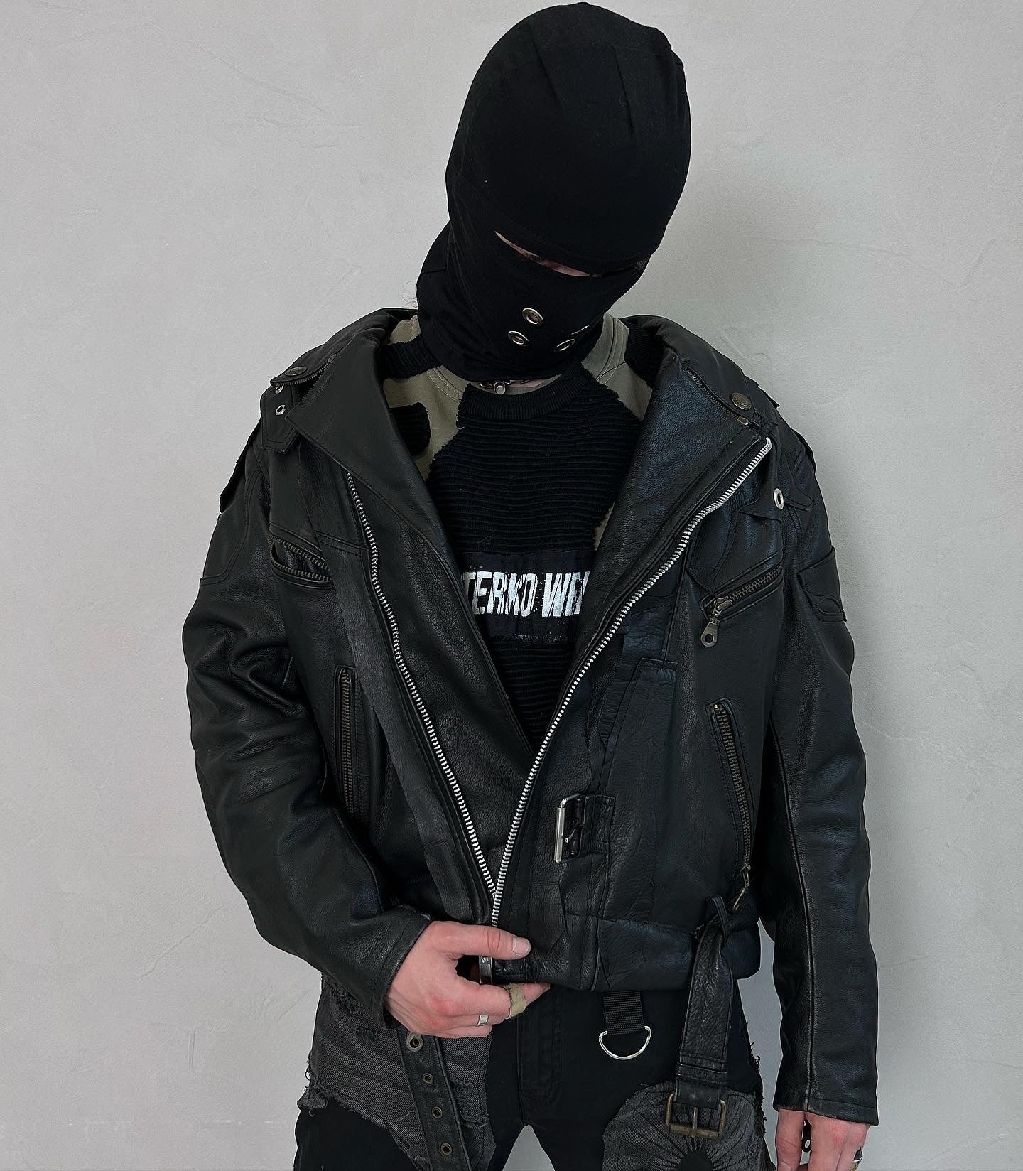 11RACER HARD LEATHER JACKET