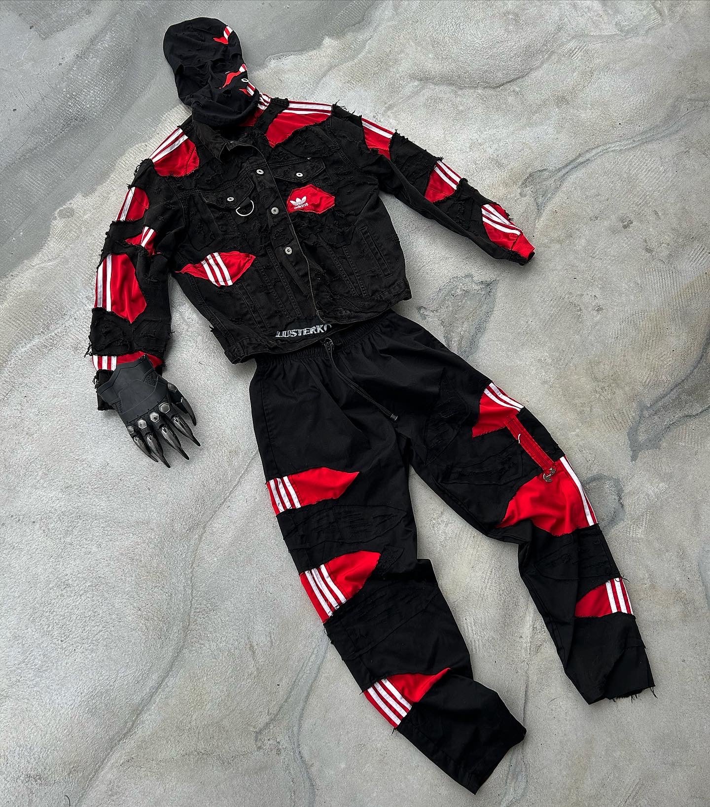 1Upcycle sport /denim suit
