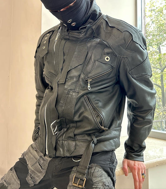 11RACER HARD LEATHER JACKET