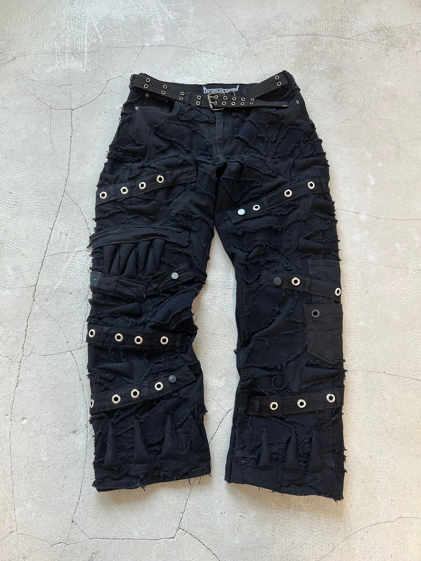 00/JAWS DENIM PANTS