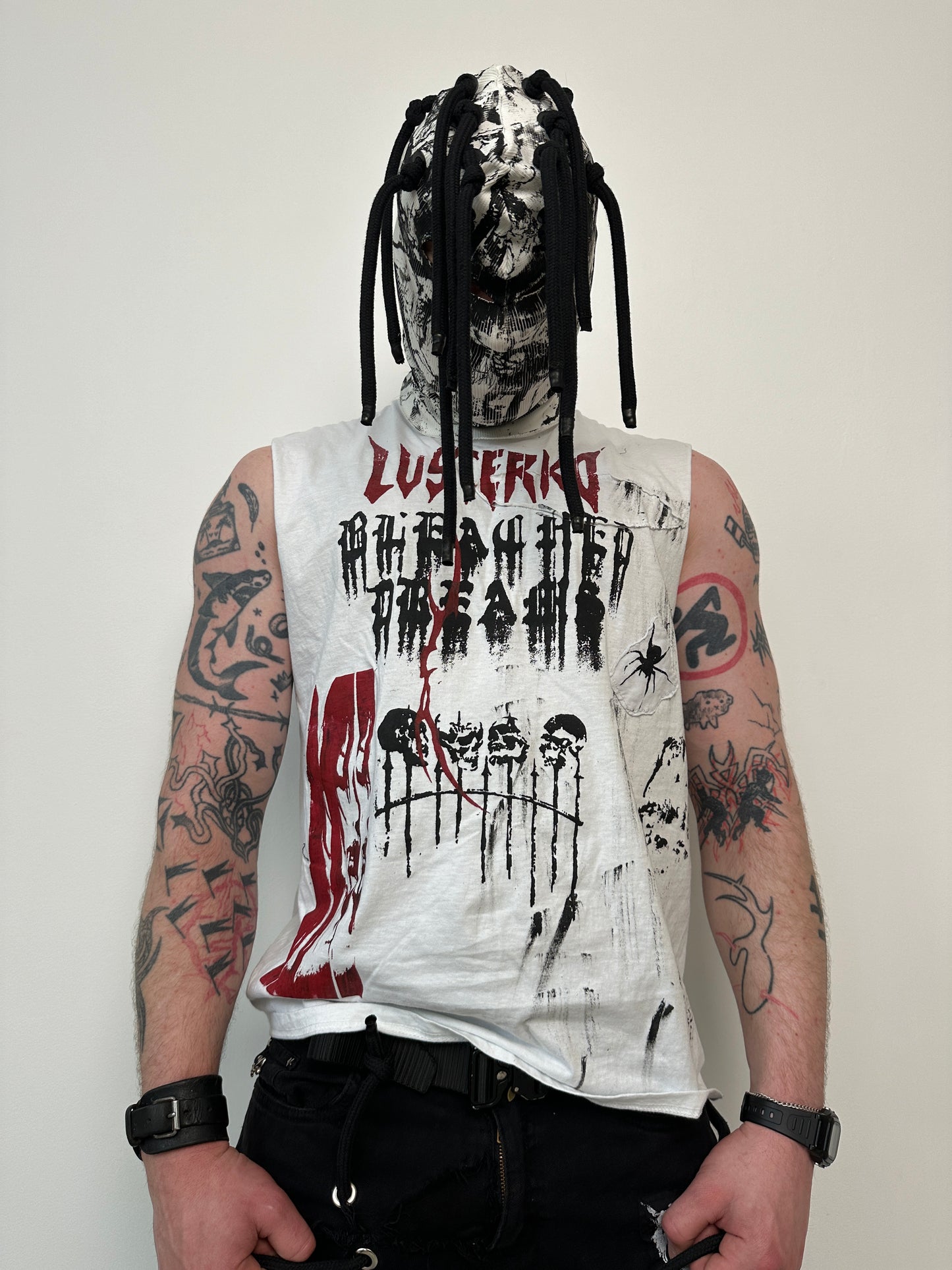 000/ BLEACHED DREAMS WHITE TANK