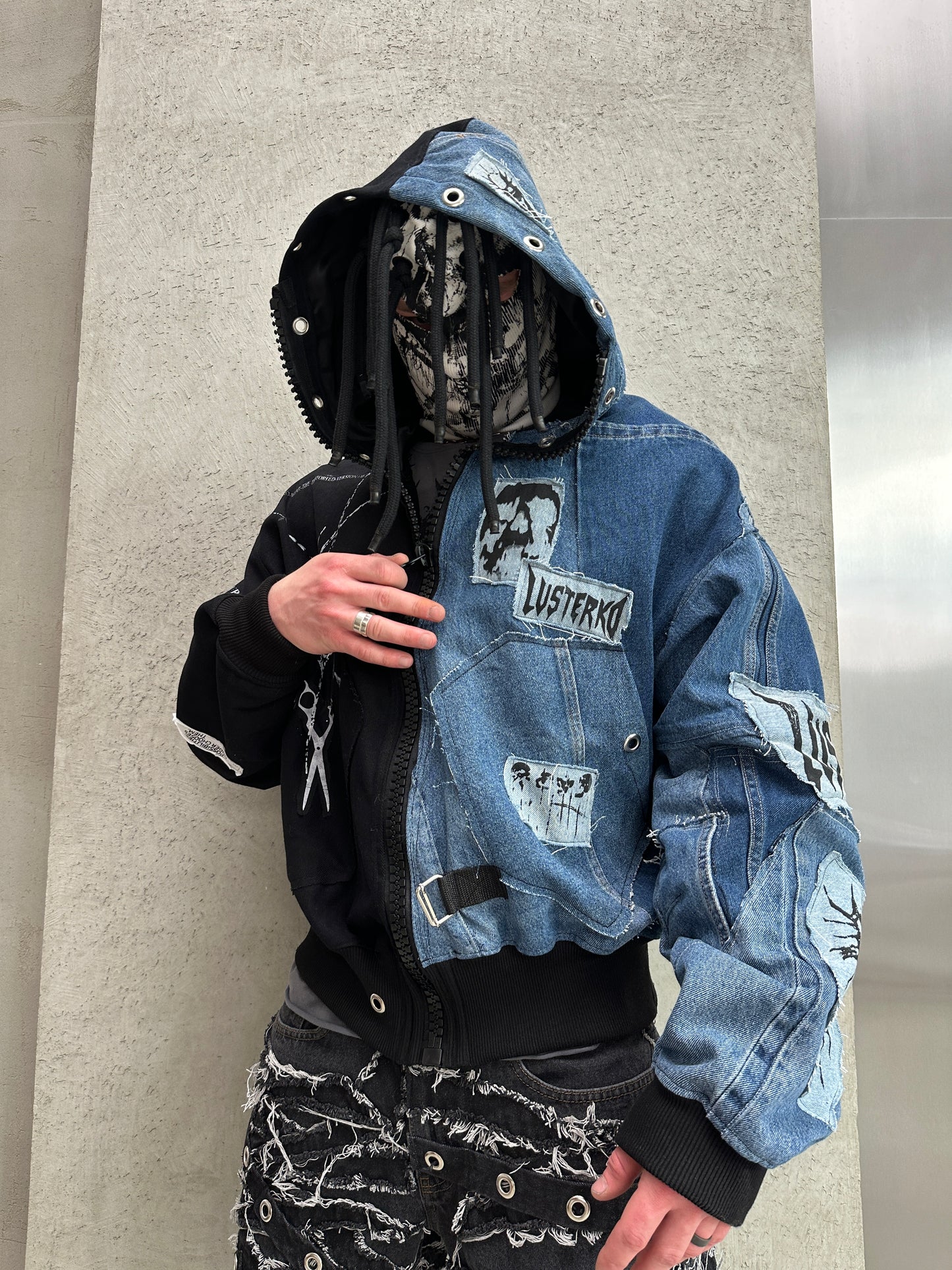 000/ THE DUALITY DENIM BOMBER