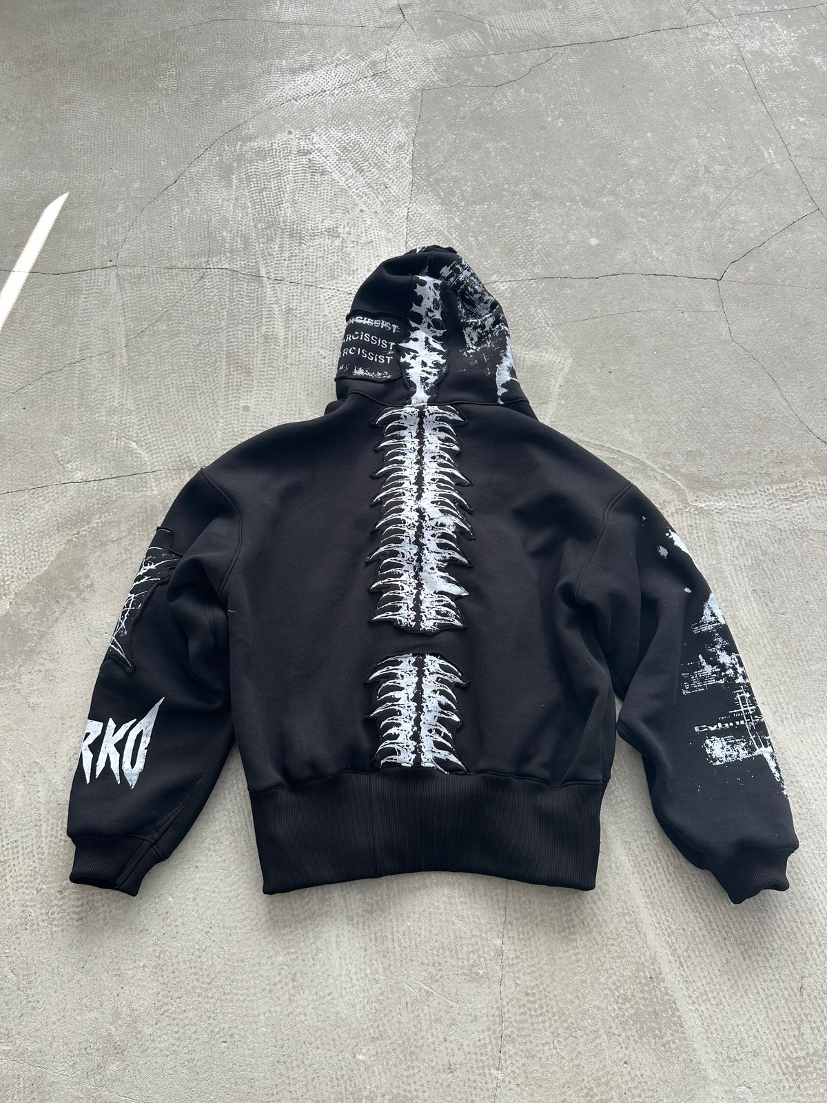 /MARROW DARK ZIP HOODIE