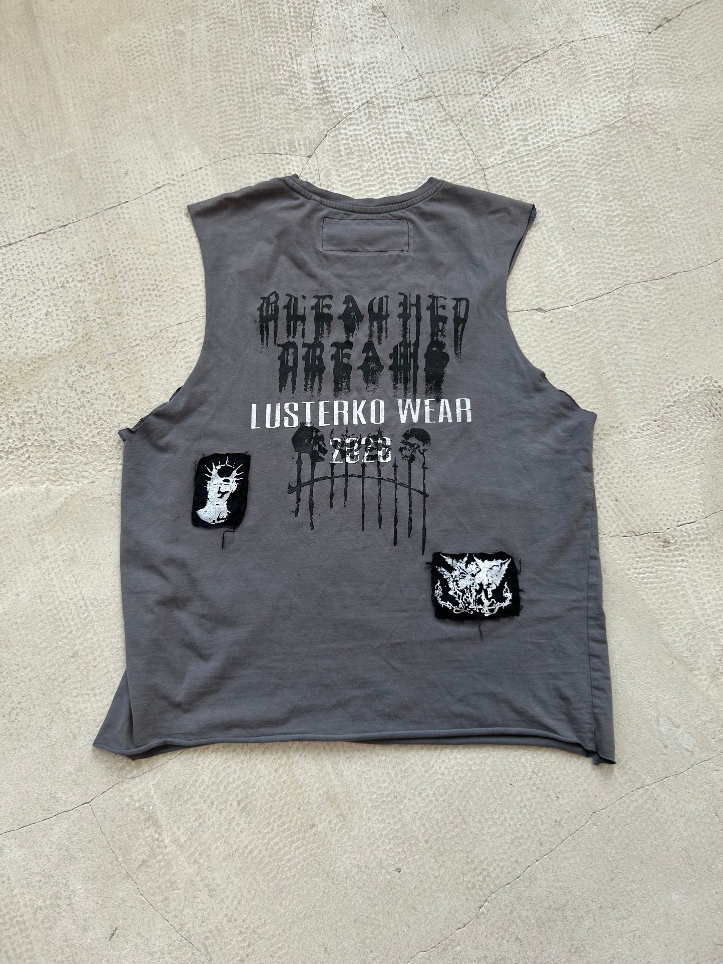 000/ THE "RECLAIMED ANARCHY" DISTRESSED TANK