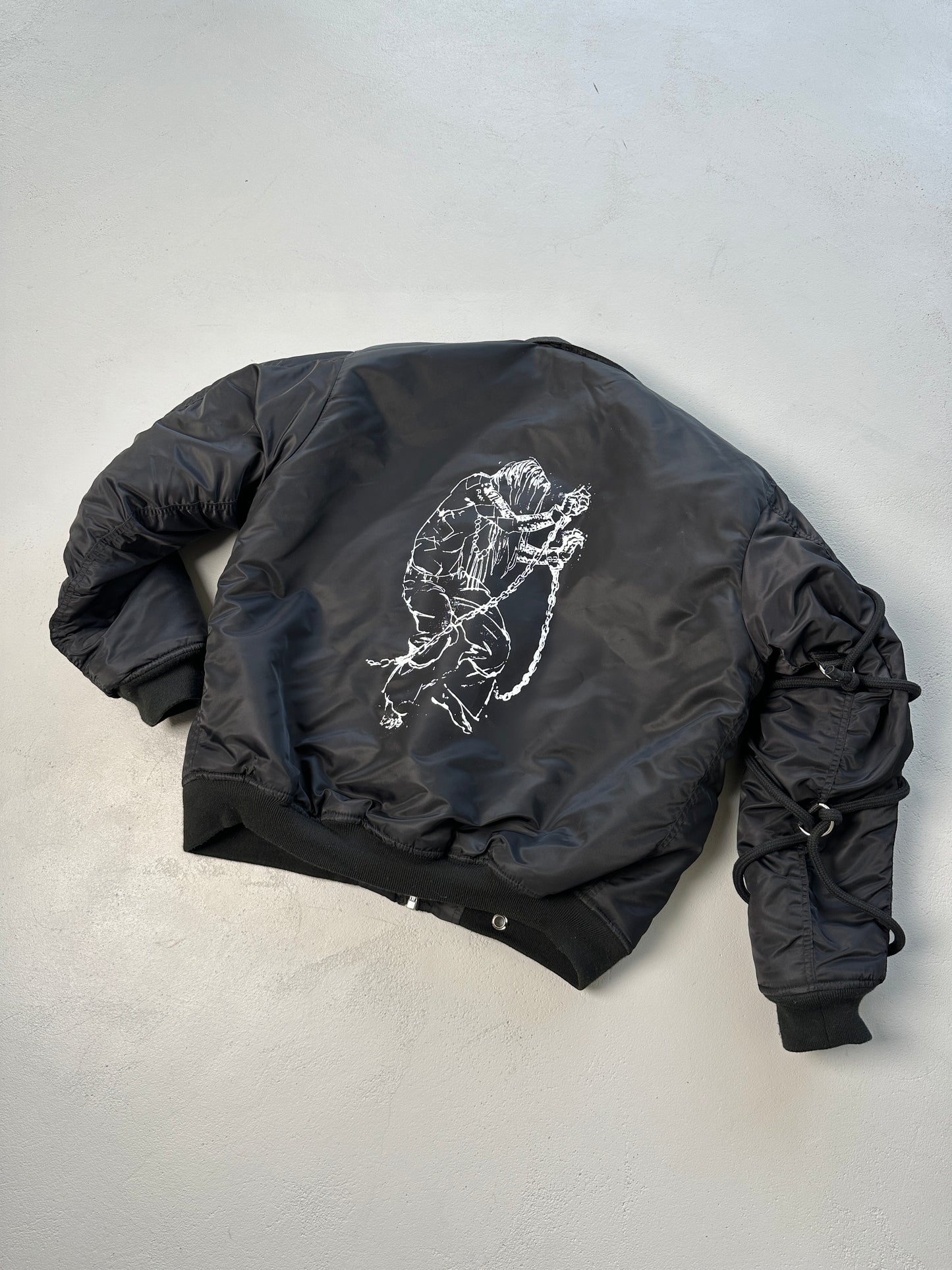 0/DARK BOMBER JACKET
