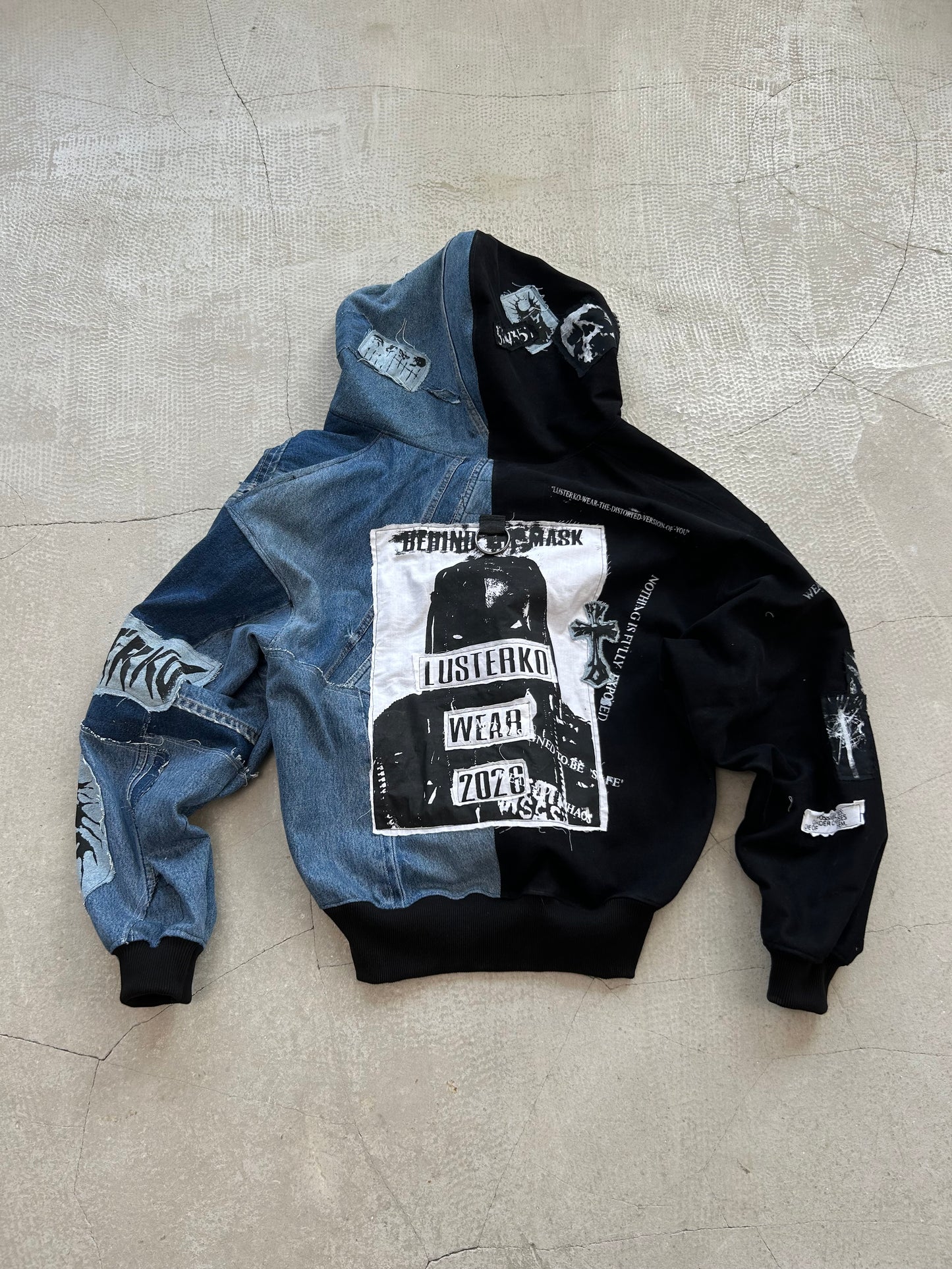 000/ THE DUALITY DENIM BOMBER