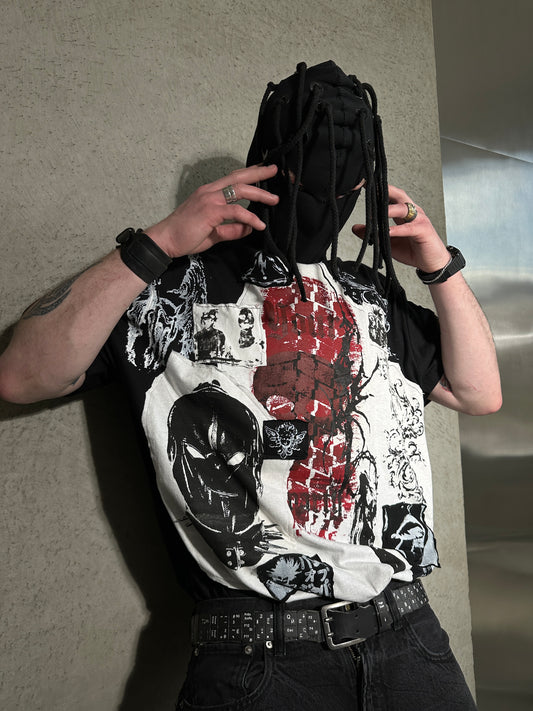 000/ PATCHWORK T-SHIRT