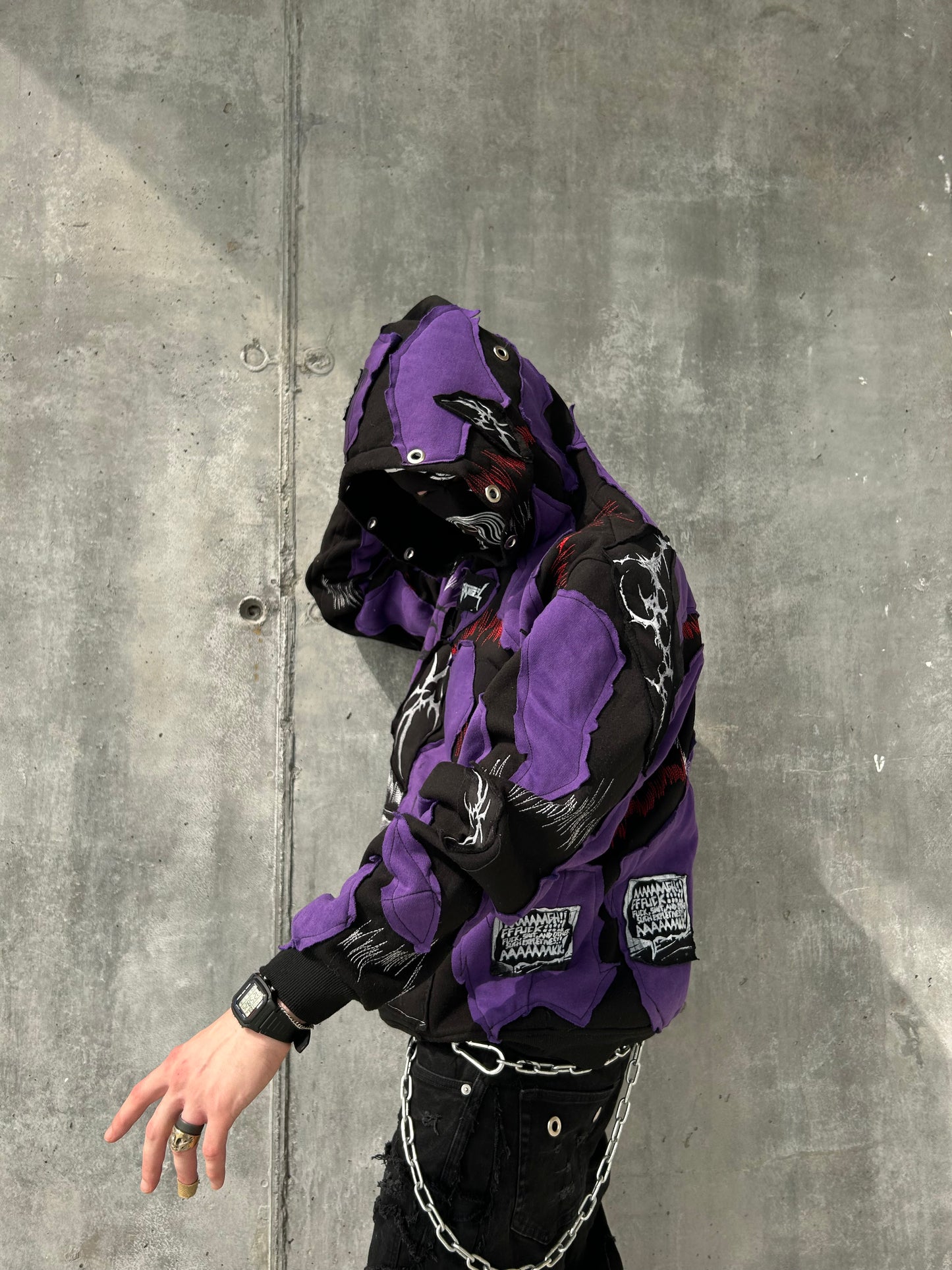 112PURPLE HOODIE