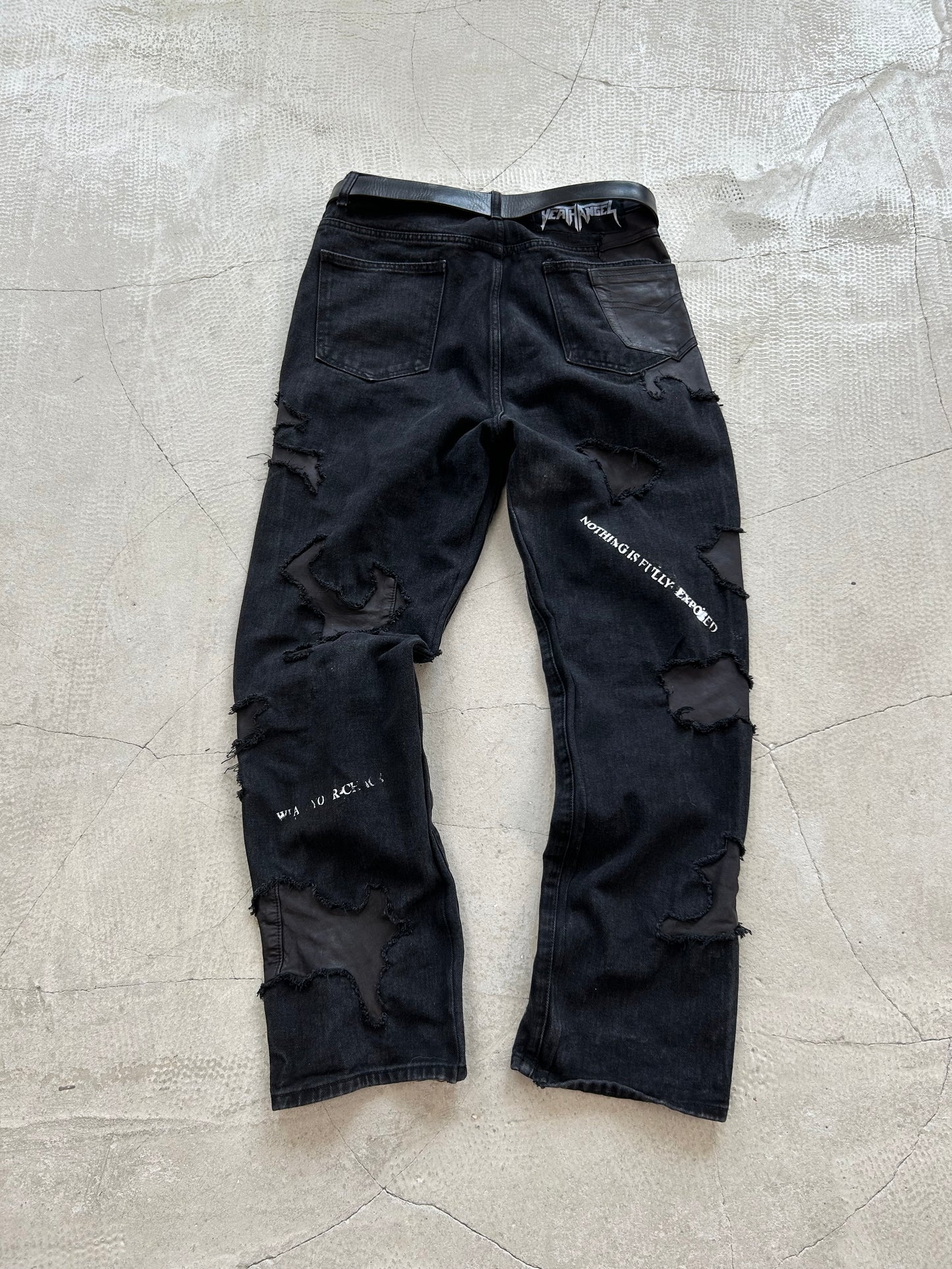 000/ "SUB-HUMAN SHIFT" ARTIFACT TROUSERS