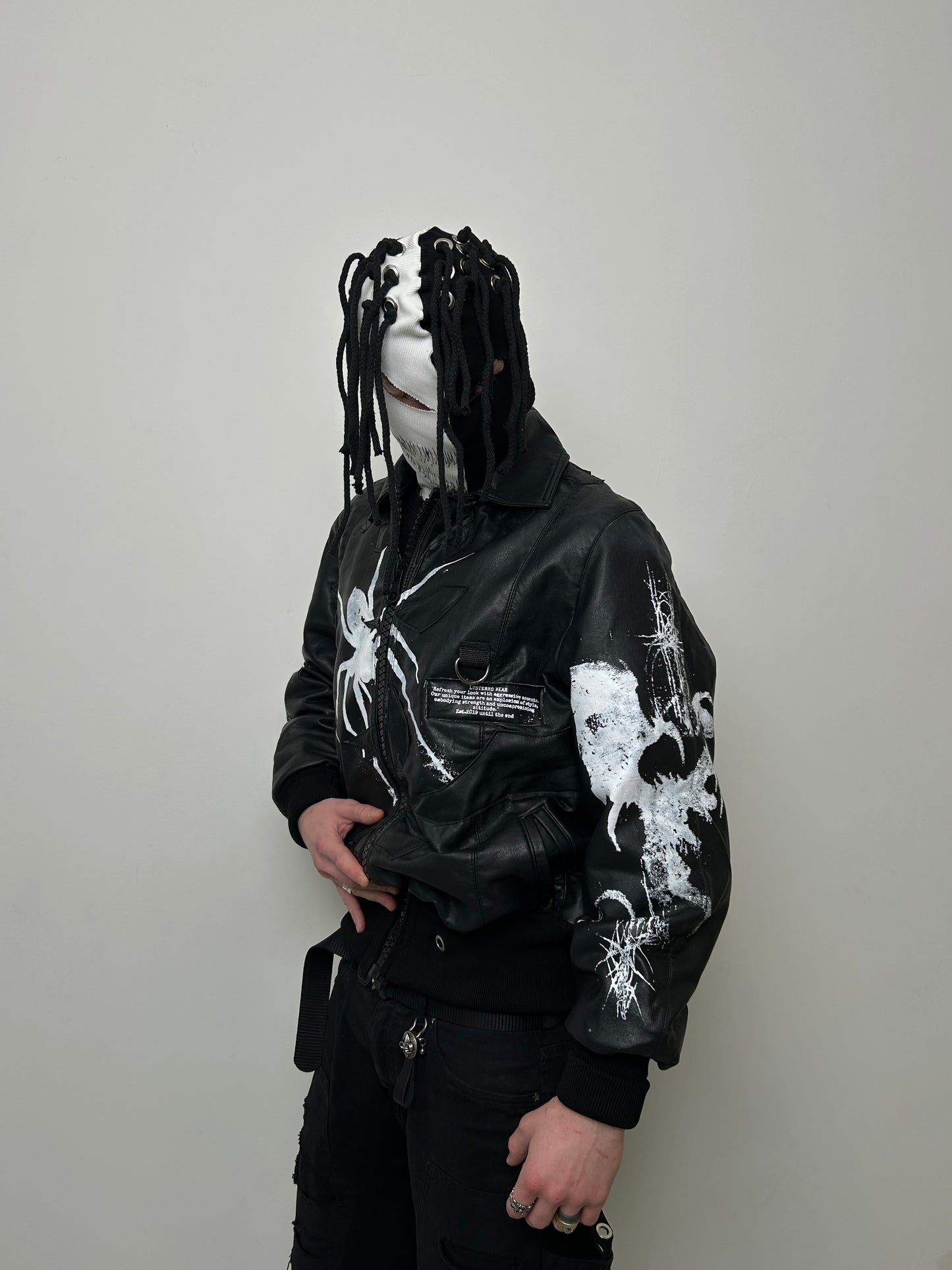 11DARK PAINTED BOMBER