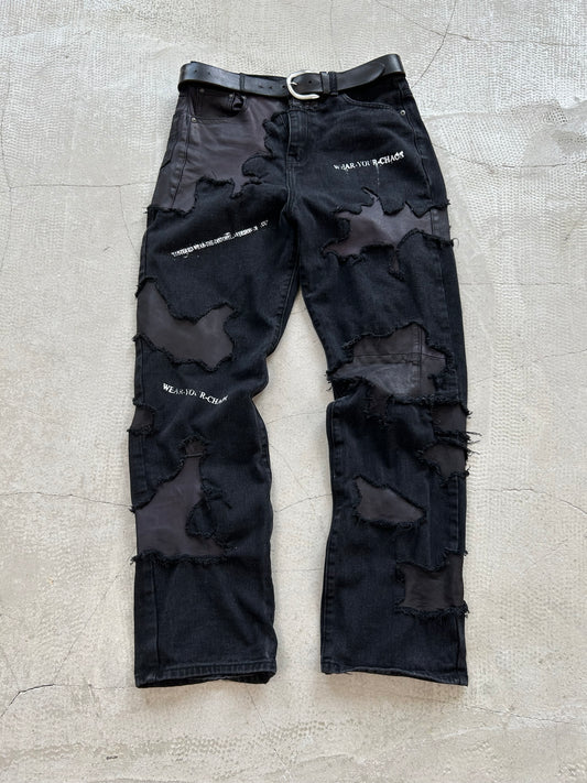 000/ "SUB-HUMAN SHIFT" ARTIFACT TROUSERS