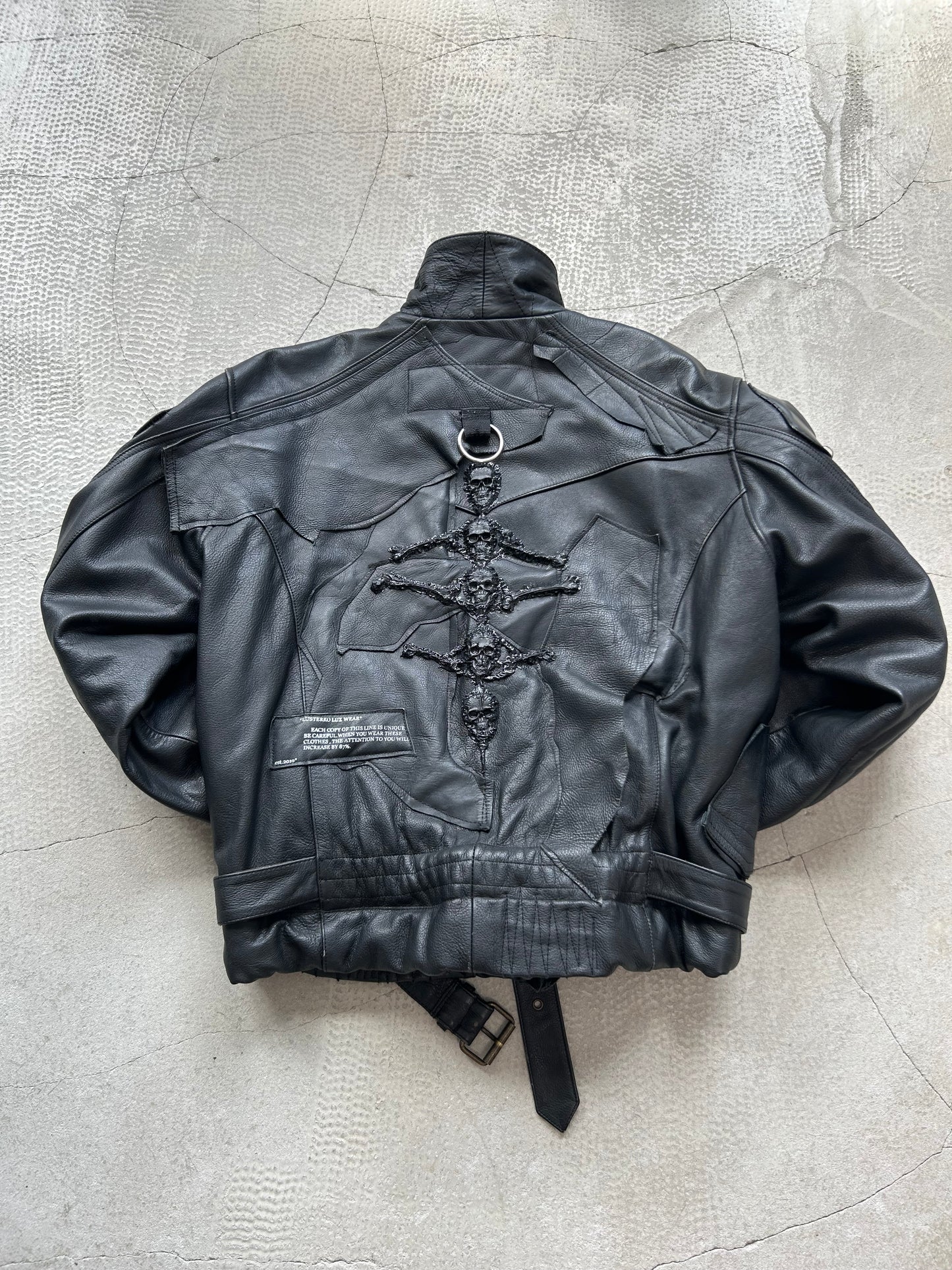 00/ CYBER GRUNGE DISTORTED JACKET