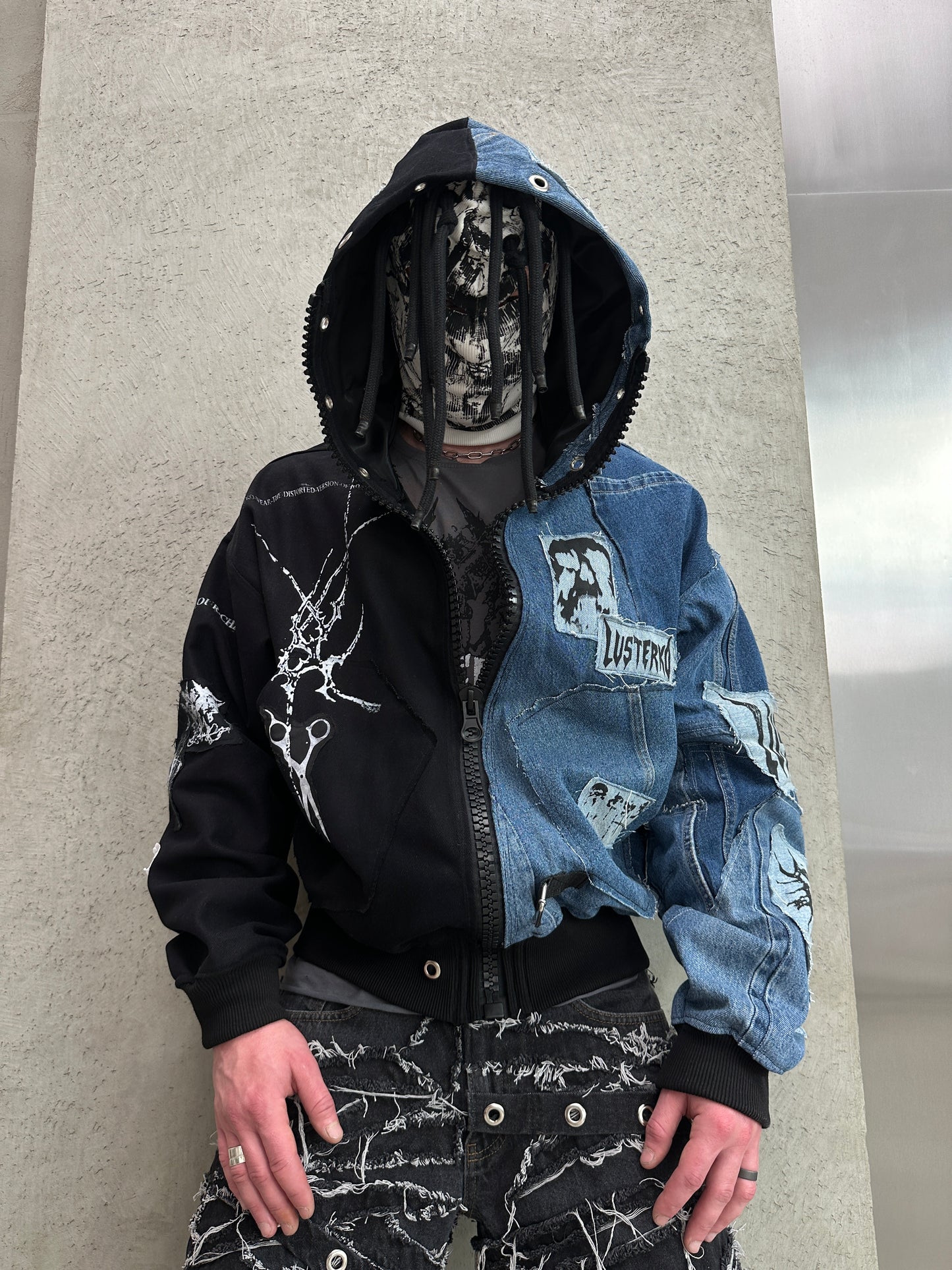 000/ THE DUALITY DENIM BOMBER