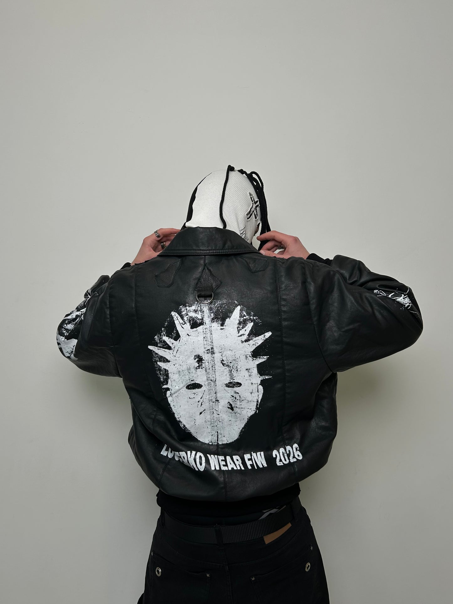 11DARK PAINTED BOMBER