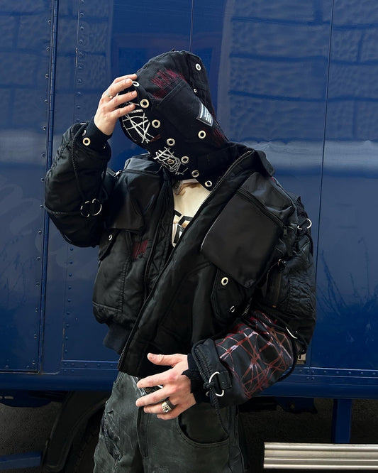 11UPCYCLE BLACK BLOOD BOMBER